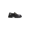 Love Moschino Black Polyethylene Flat Shoe In Black
