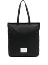 Love Moschino Black Shopping Bag With Label