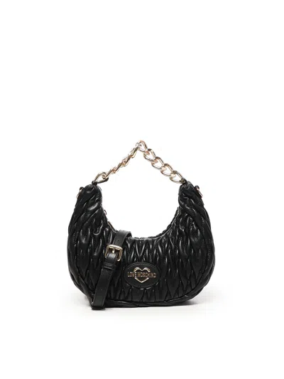 LOVE MOSCHINO QUILTED BAG WITH LOGO
