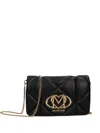 Love Moschino Quilted Chain Bag In Black