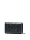 LOVE MOSCHINO QUILTED CROSSBODY BAG