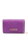 LOVE MOSCHINO QUILTED CROSSBODY