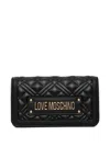Love Moschino Quilted Leather Shoulder Bag