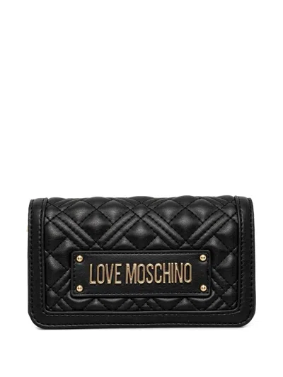 Love Moschino Quilted Leather Shoulder Bag