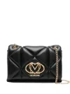 Love Moschino Quilted Shoulder Bag Embossed