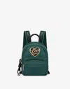 Love Moschino Zaino Piccolo In Nylon Trapuntato In Green