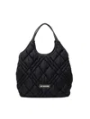 LOVE MOSCHINO QUILTED SHOULDER BAG