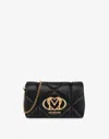 Love Moschino Quilted Smart Daily Bag Embossed In Black