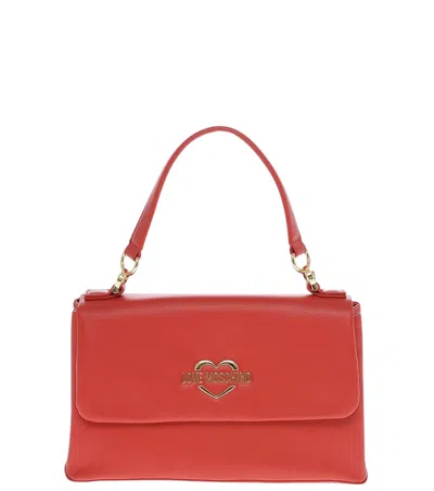 Love Moschino Red Logo Small Satchel