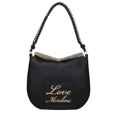Love Moschino Women's Shoulder Bags Polyurethane Black