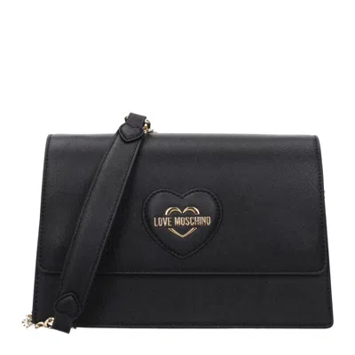Love Moschino Women's Shoulder Bags Polyurethane Black