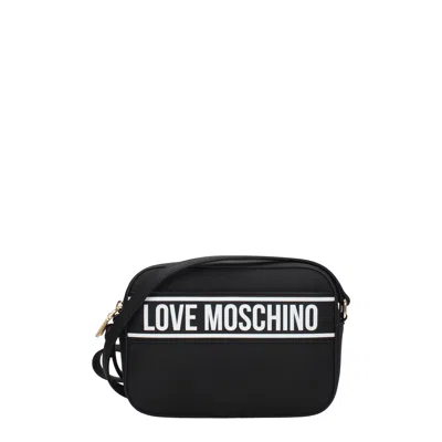Love Moschino Women's Crossbody Bags Polyurethane Black
