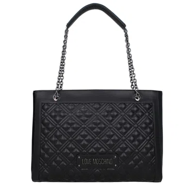 Love Moschino Women's Shoulder Bags Polyurethane Black