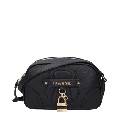 Love Moschino Women's Crossbody Bags Polyurethane Black