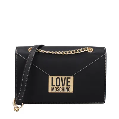 Love Moschino Women's Crossbody Bags Polyurethane Black