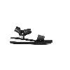 Love Moschino Logo Open-toe Sandals In Black