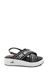 Love Moschino Sandals In Black