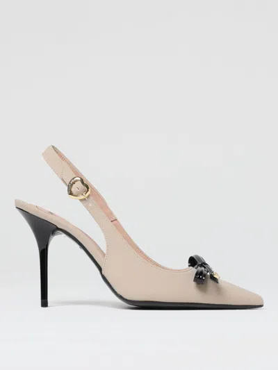 LOVE MOSCHINO PUMPS LOVE MOSCHINO WOMAN COLOR BEIGE,G41646022