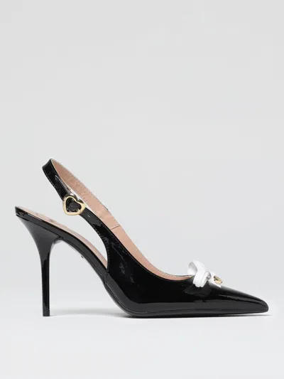 LOVE MOSCHINO PUMPS LOVE MOSCHINO WOMAN COLOR BLACK,G44096002