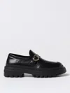 Love Moschino Black Polyethylene Flat Shoe In Schwarz