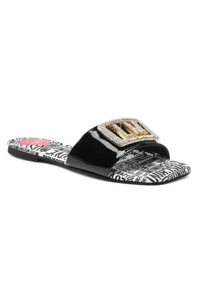 Love Moschino Shoes  Women's Slippers Multicolor - Ja28231c0cjd0000-35 In Black