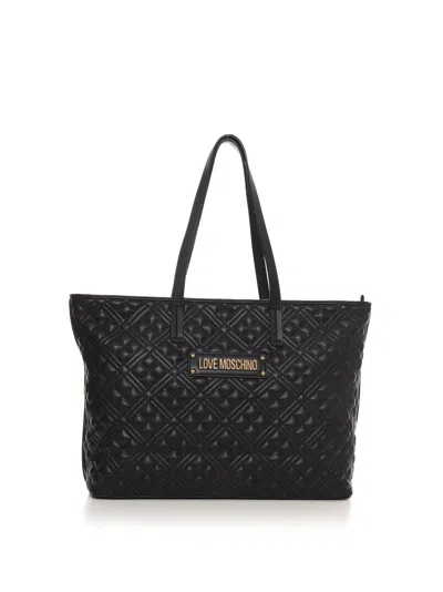 Love Moschino Shopper Bag In Black