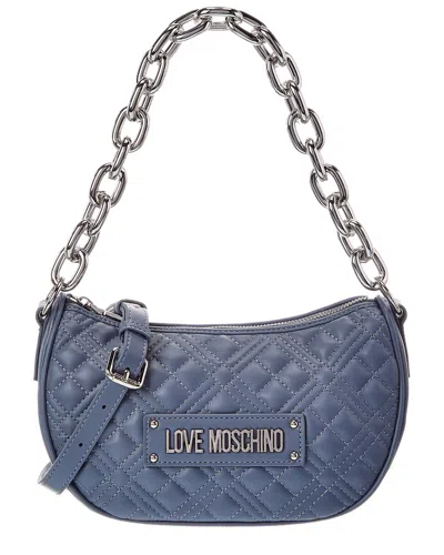 Love Moschino Shoulder Bag In Blue