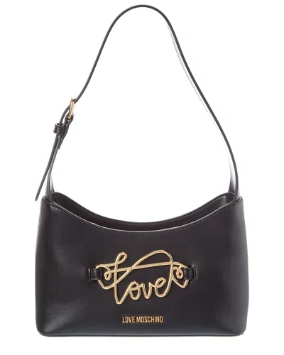 Love Moschino Shoulder Bag In Black