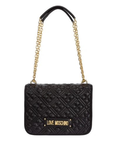 Love Moschino Shoulder Bag In Black