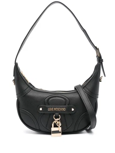 Love Moschino Shoulder Bag In Black
