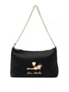 Love Moschino Plaque-detail Tote Bag In Black