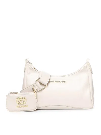 Love Moschino Shoulder Bag In Blanco