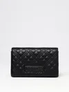Love Moschino Shiny Shoulder Bag In Black 1