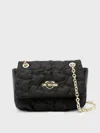LOVE MOSCHINO SHOULDER BAG LOVE MOSCHINO WOMAN colour BLACK,F57001002