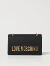 LOVE MOSCHINO SHOULDER BAG LOVE MOSCHINO WOMAN COLOR BLACK,F77009002