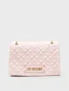 LOVE MOSCHINO CROSSBODY BAGS LOVE MOSCHINO WOMAN COLOR PINK,F56998010