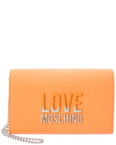 Love Moschino Shoulder Bag In Orange