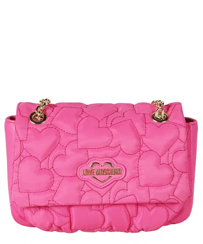 Love Moschino Shoulder Bag In Pink