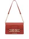 Love Moschino Shoulder Bag In Rust