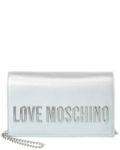Love Moschino Shoulder Bag In Silver