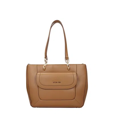 Love Moschino Shoulder Bags Eco Friendly Woman Polyurethane Brown/camel
