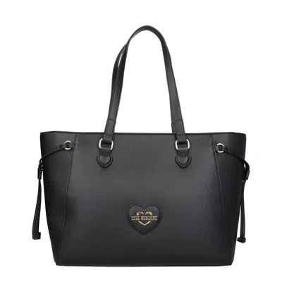 Love Moschino Shoulder Bags Eco Woman Polyurethane Black