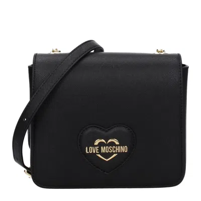 Love Moschino Shoulder Bags Woman Polyurethane Black