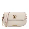 Love Moschino Shoulder Bags Women Polyurethane Beige/ivory