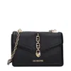 Love Moschino Shoulder Bags Women Polyurethane Black