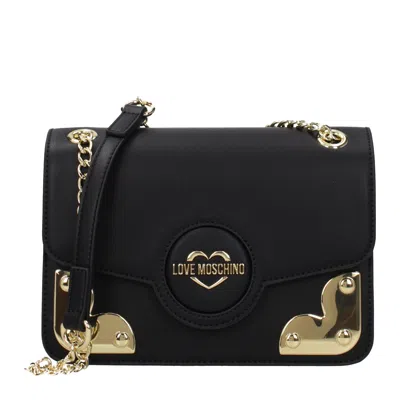 Love Moschino Shoulder Bags Women Polyurethane Black