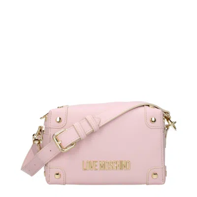 Love Moschino Shoulder Bags Women Polyurethane Pink / Pink Cypria