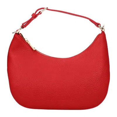 Love Moschino Shoulder Bags Women Polyurethane Red/lipstick
