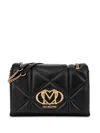 Love Moschino Quilted Shoulder Bag Embossed
