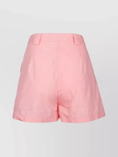 Love Moschino Skirt Waist Strap Pockets In Pink